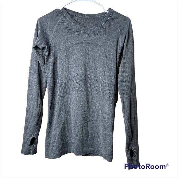 lululemon athletica Tops - Lululemon Swiftly Tech Gray Long Sleeve Shirt
